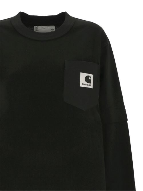 Carhartt WIP L/S T-Shirt SACAI X Carhartt WIP | 24-0726S001